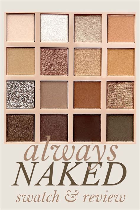 Wet N Wild Always Naked Eyeshadow Palette