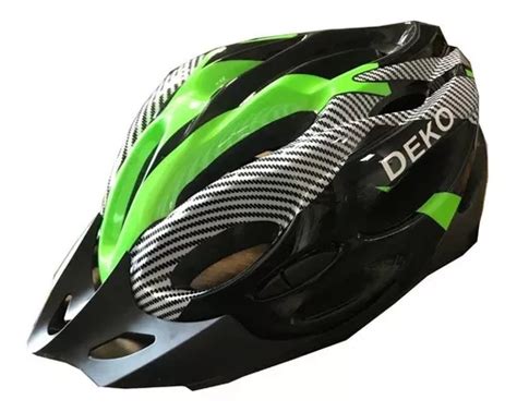 Capacete Sinalizador Led Ciclismo Bike Verde Gts Mercadolivre