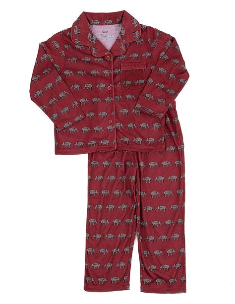 Leveret - Leveret Kids Pajamas Flannel Pajamas Boys & Girls 2 Piece Christmas Pajama Set ...