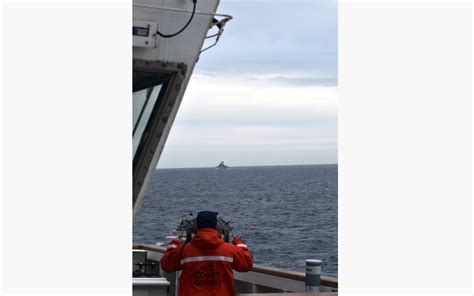 Us Coast Guard Spots Chinese Naval Ships Off Alaska Island