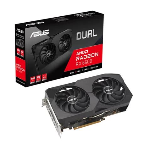 Asus Dual Rx 6600 8Gb Gaming Graphics Card | PC Studio