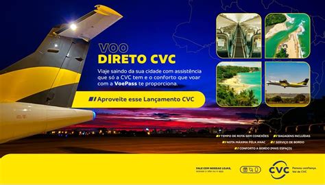 Cvc Anuncia Mais De Mil Lugares Em Voos Exclusivos Da Voepass At