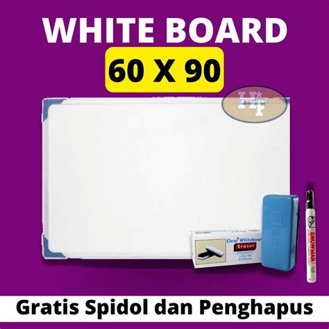 Jual Whiteboard X Papan Tulis White Board White Board Papan