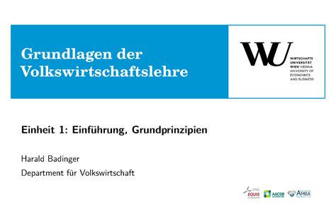 Grundlagen Vw U Einheit Vom Kurs Grundlagen Der