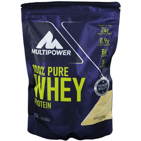 Multipower 100 Whey Protein Vanille Pulver 450 G Shop Apotheke