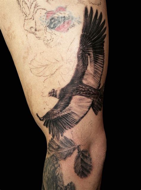 The Beauty Of Traditional Condor Tattoos