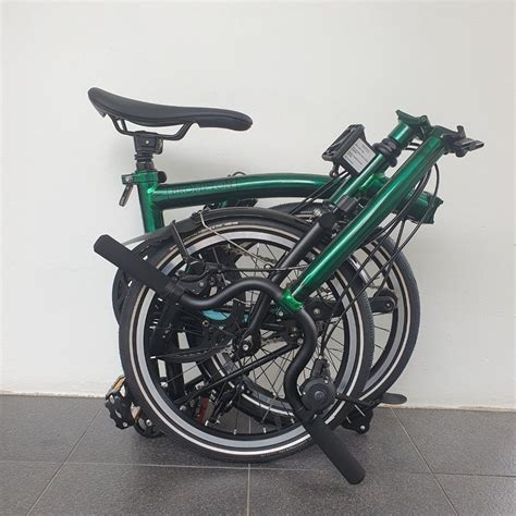 Brompton H4l P Line Emerald Lacquer Sports Equipment Bicycles Parts