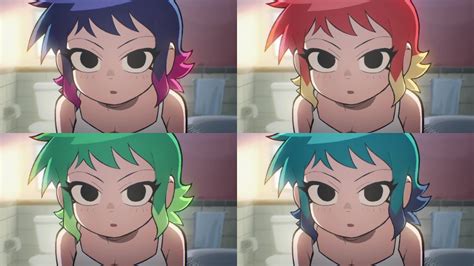 All Haircuts Ramona Flowers In Scott Pilgrim Takes Off Youtube