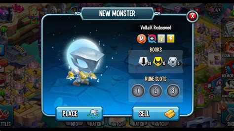 Finally Hatch Voltaik Redeemed 😍 Monster Legends Gameplay Youtube