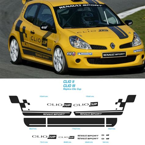 Vinilos Replica Clio Cup Sport