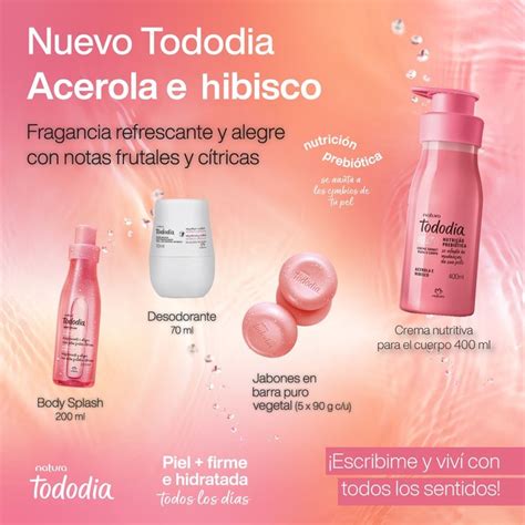 Acerola e hibisco Natura Hibisco Nutrición Natura productos