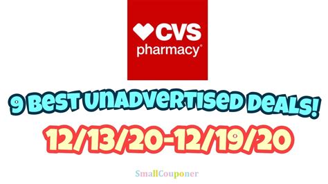 CVS Best Unadvertised Deals 12 13 20 12 19 20 YouTube