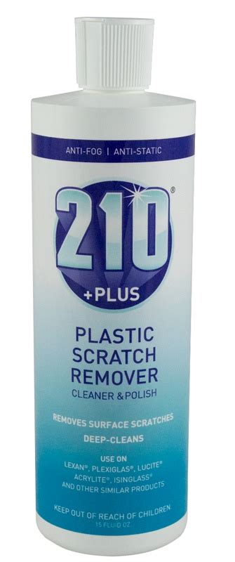 210 Plus Plastic Scratch Remover 15 Fl Oz Aircraftspruce Su