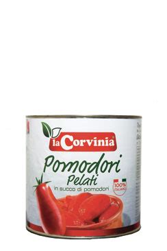 6x2500g Schälte Tomaten La Corvinia FOODISSIMO Online Shop