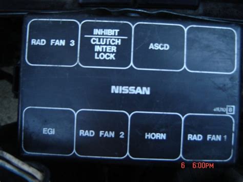 1995 1999 4thgen Nissan Maxima Relay And Fuse Locations