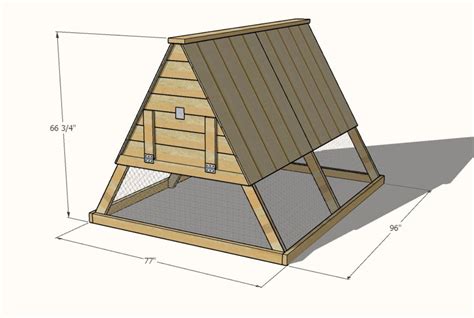 Portable Chicken Coop Plan Diy Chicken Coop Plans Simple Easy Hen