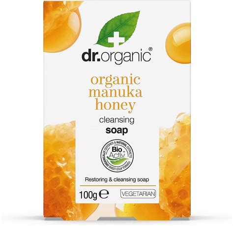 Dr Organic Manuka Honey Odżywcze Mydło W Kostce Z Organicznym Miodem