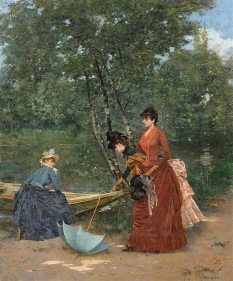 Two Women In Dresses Are Holding An Umbrella