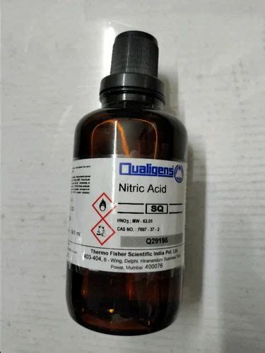 500ml Nitric Acid At Rs 265bottle Hno3 In Ghaziabad Id 2851619218033