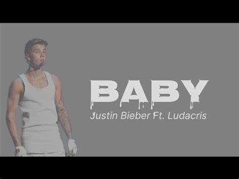 Justin Bieber Baby Ft Ludacris Lyrics Youtube