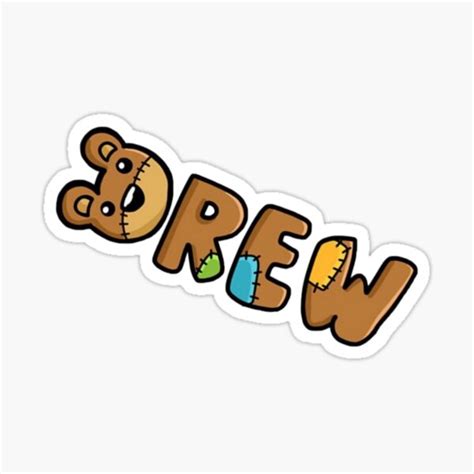 Drew House Stickers | Redbubble