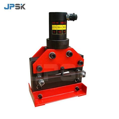 Cwc Portable Copper Aluminum Busbar Cutting Machine Color Red