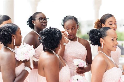 A Pink Themed Beachfront Jamaican Destination Wedding With A Sand