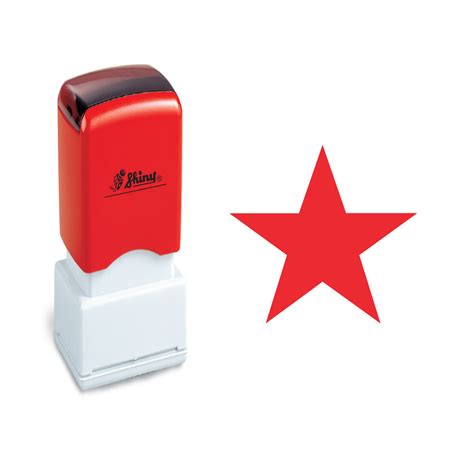 Small Teacher Stamps Red Star Stamp 11mm Self Inking Free Delivery