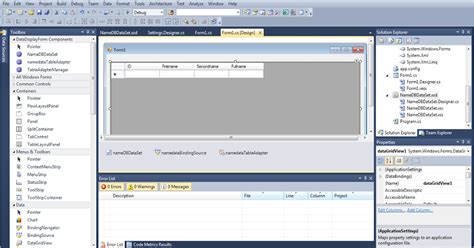 Data Display Form Using Datagridview Tool In C Windows Application Riset