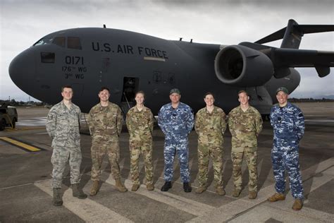 Royal Australian Air Force And Us Air Force Technicians On The Tools Together Us Indo