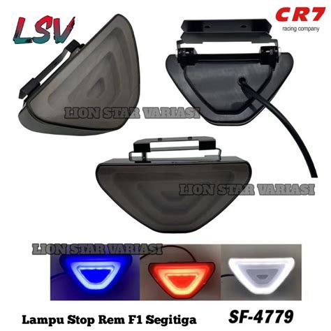 Jual Lampu Stop Rem Model Segitiga Lampu Stop Rem F1 Segitiga Bisa