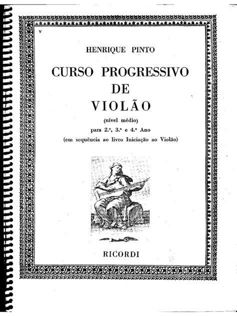 Pdf Curso Progressivo De Viol O N Vel M Dio Henrique Pinto