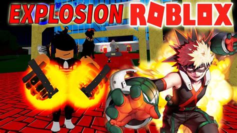 Roblox SỨC MẠNH HUYỀN THOẠI EXPLOSION ANH HÙNG BỘC PHÁ CỰC ĐẠI Boku