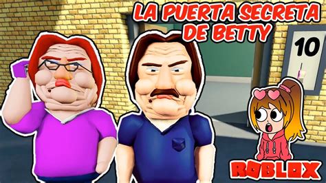 Encuentro La Puerta Secreta En La Guarderia De Betty En Roblox