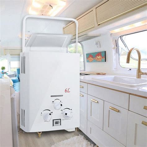 Portable L GPM LPG Gas Propane Tankless Hot Water Heater Outdoor Camping Walmart
