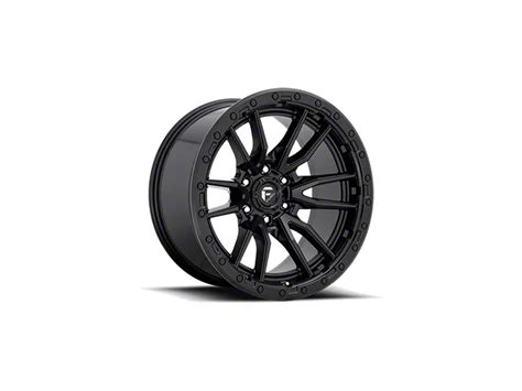 Fuel Wheels Silverado 1500 Rebel Textured Black 6 Lug Wheel 17x9