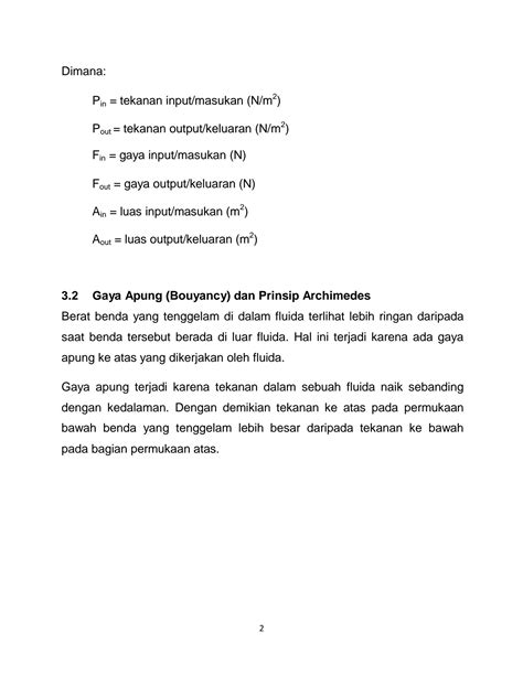 Solution Prinsip Pascal Dan Prinsip Archimedes Studypool