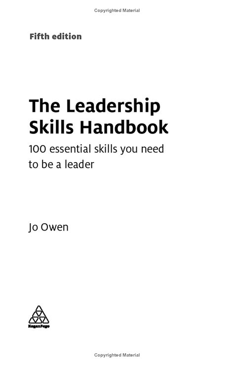 The Leadership Skills Handbook 100 Essential Skills You Need To Be A Leader