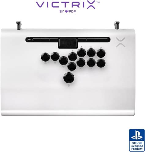 Victrix By PDP Pro FS 12 Arcade Fight Stick For PlayStation 5 White