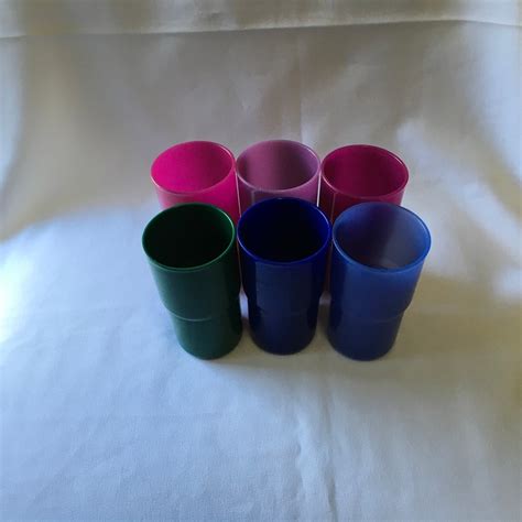 Tupperware Impressions Tumblers Oz Ml Set Of Stackable