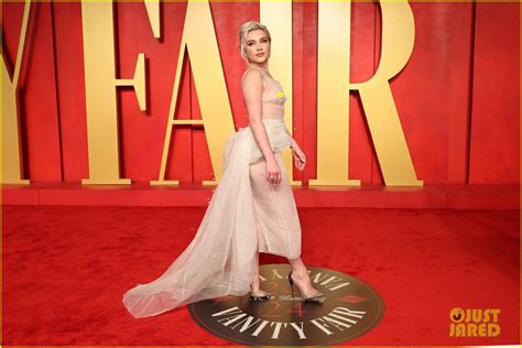 Florence Pugh Changes Into Ultimate Sheer Look For Vanity Fair Oscars