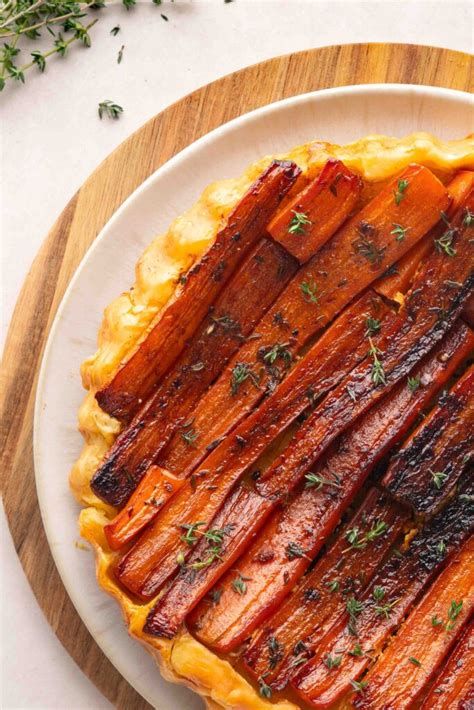 Caramelized Carrot Tarte Tatin La Cuisine De G Raldine