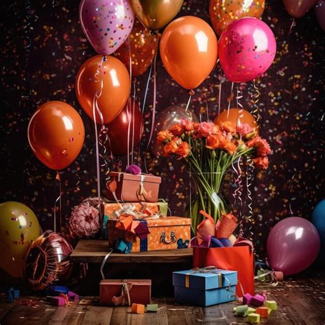 Premium Ai Image Birthday Present Images
