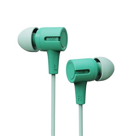 BoAt Bassheads 102 Wired In Ear Earphones With Mic Mint Green