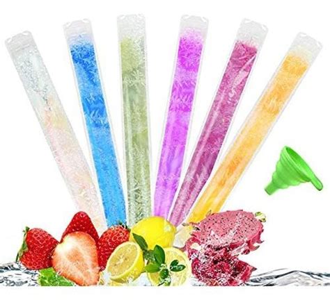 Bolsas De Hielo Desechables Para Paletas De Helado 90 Unida Cuotas