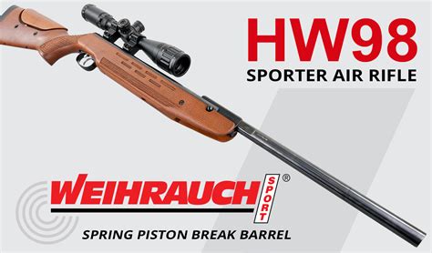 Weihrauch Hw98 Air Rifle 177 Just Air Guns