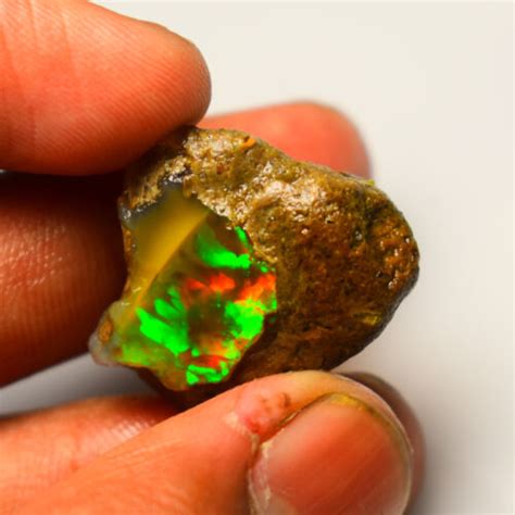 Amazing Ethiopian Opal Rough Carats Specimen Grade Natural Welo