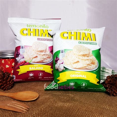 Jual Snack Cemilan Sehat Lemonilo Chimi Keripik Tempe Gr Rasa