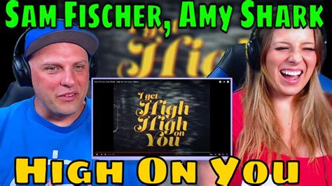 Reaction To Sam Fischer Amy Shark High On You Lyric Video The Wolf