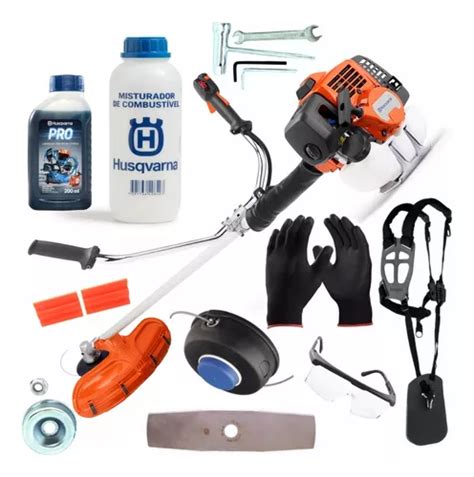 Roçadeira Husqvarna 236rs 33 6cc 1 6hp Kit De Acessórios Parcelamento